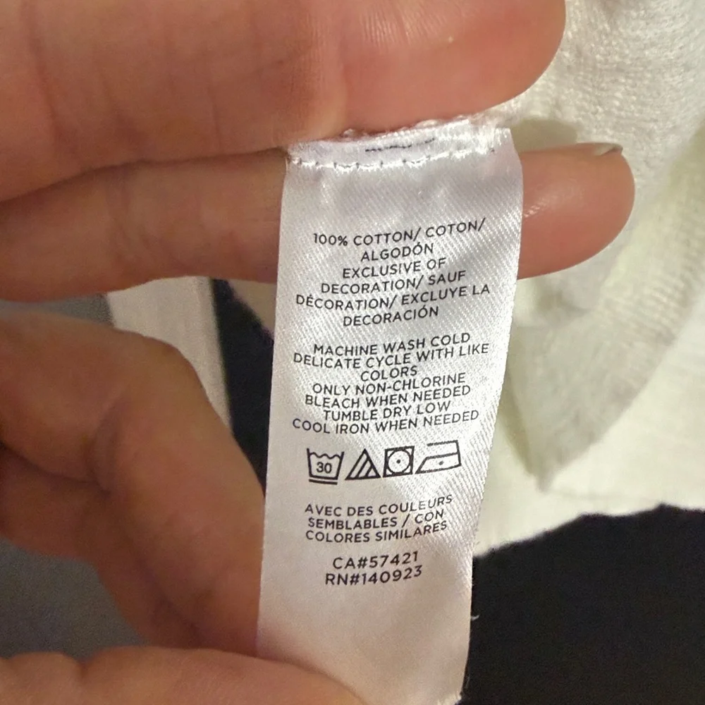 LOFT Outlet Sheer Eyeglass Top Size: L - Picture 5 of 5